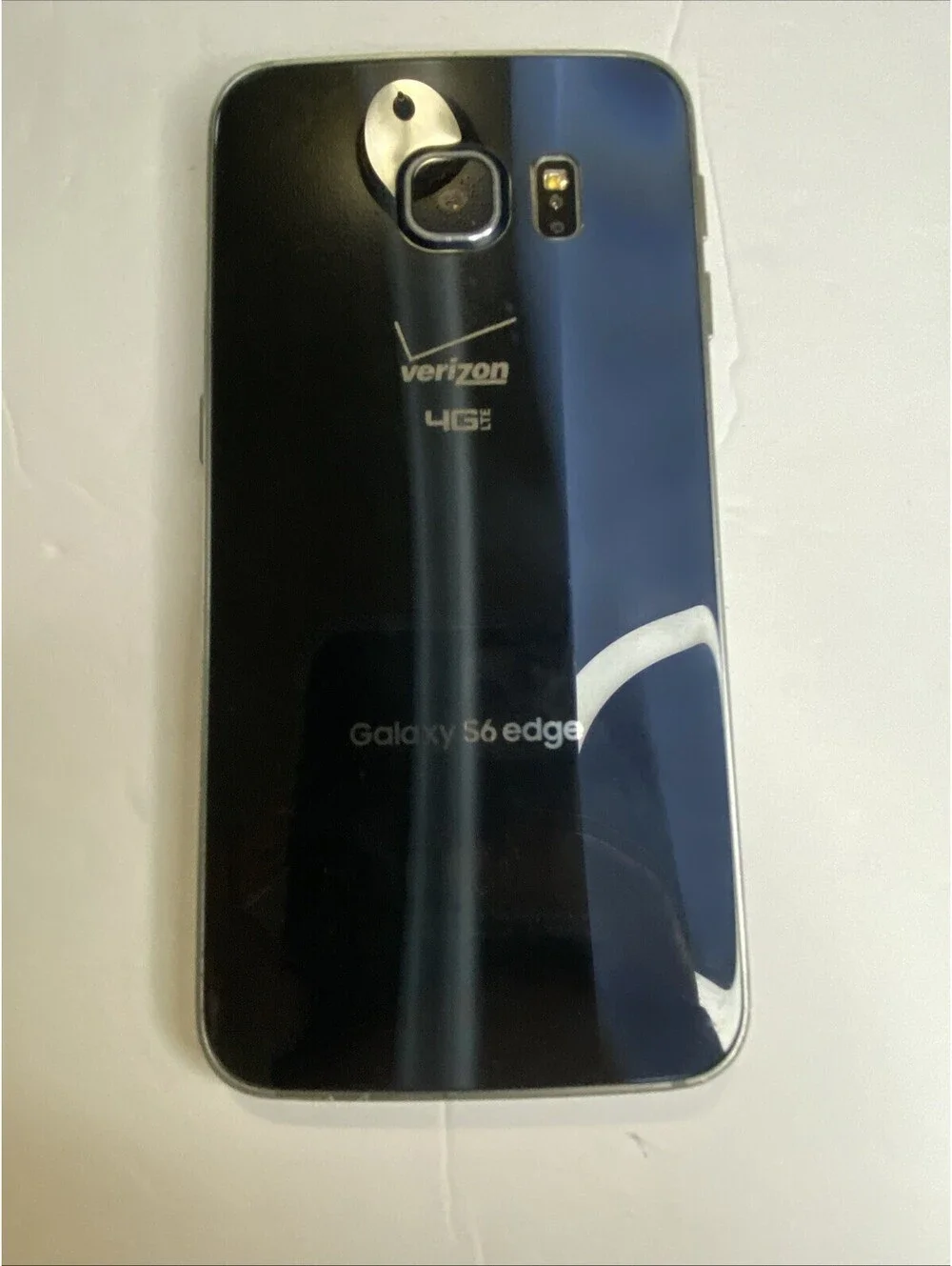 Samsung Galaxy S6 Edge 64 GB Black Sapphire - Unknown Carrier, Damaged, Untested